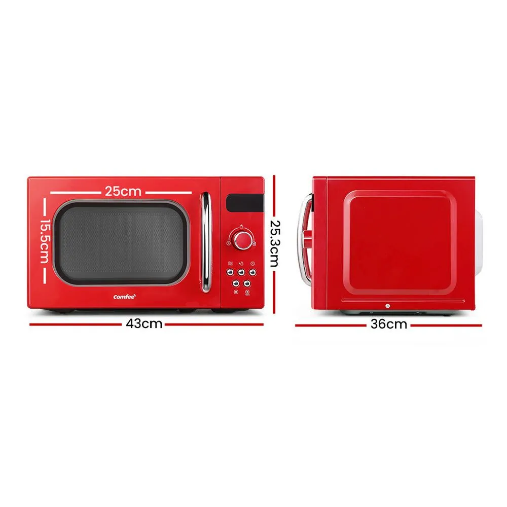20L Microwave Oven 800W Countertop Benchtop Kitchen 8 Cooking Settings