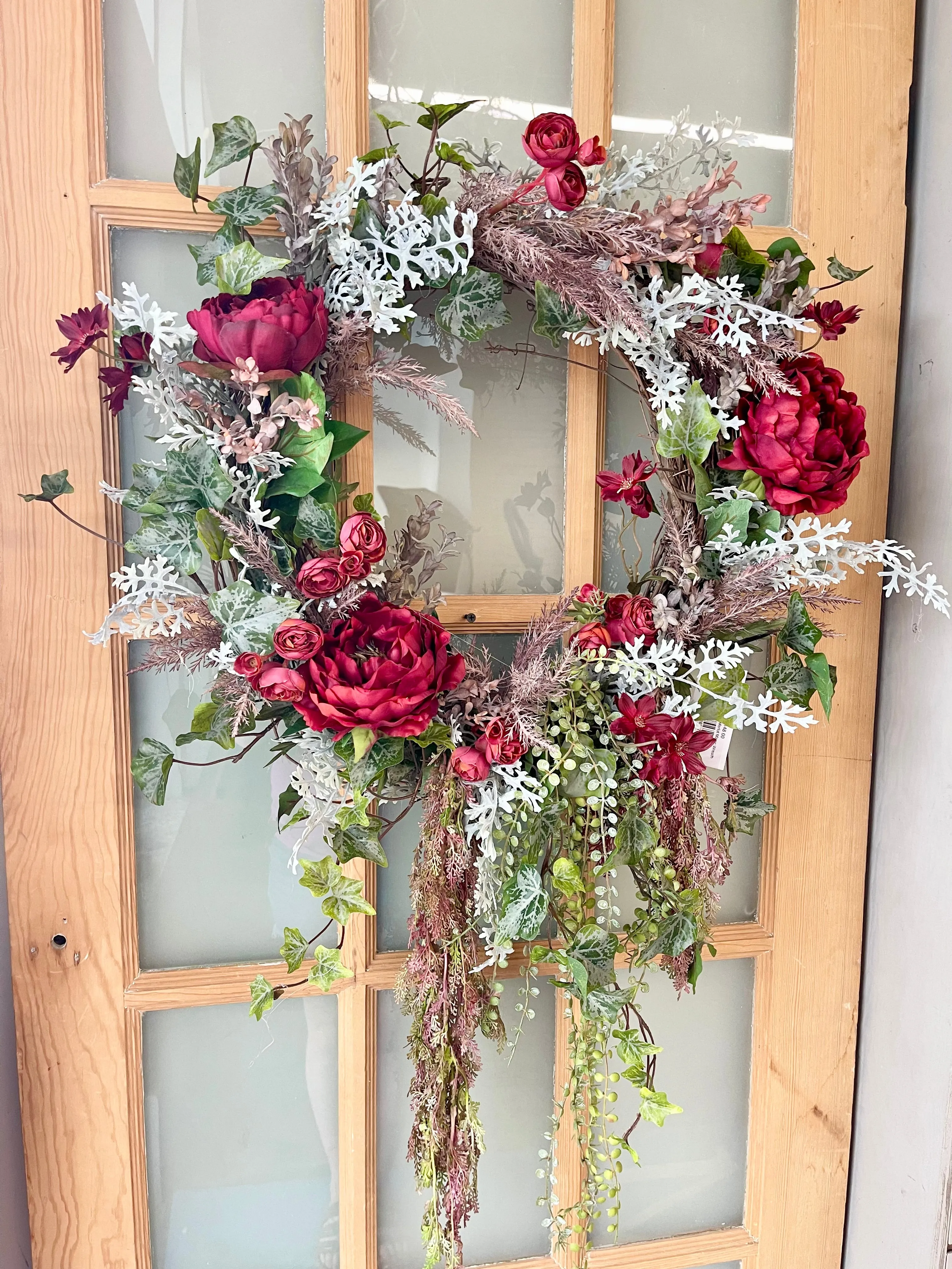 34" Merlot Magic Wreath