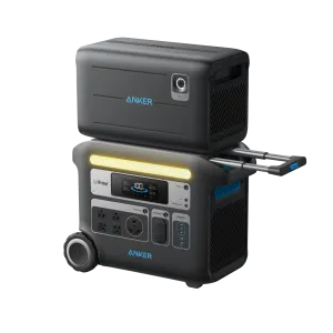 Anker SOLIX <b>F2000</b>   <b>BP2600</b> Expansion Battery - 4608Wh | 2400W