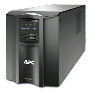 Apc Smart-Ups Smt1500ic - Ups - Ac 220/230/240 V - 1000 Watt - 1500 Va - Rs-232, Usb - Output Connectors: 8 - Black - Wi