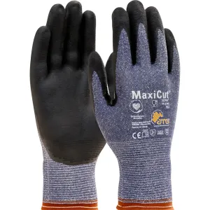 ATG 44-3745/S Seamless Knit Engineered Yarn Glove with Premium Nitrile Coated MicroFoam Grip on Palm & Fingers - Touchscreen Compatible