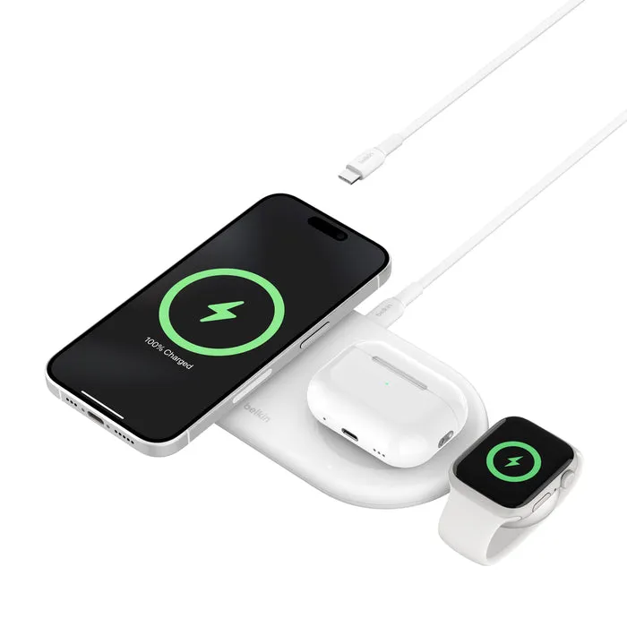 Belkin BoostCharge Pro 3-in-1 Magnetic Wireless Charging Pad