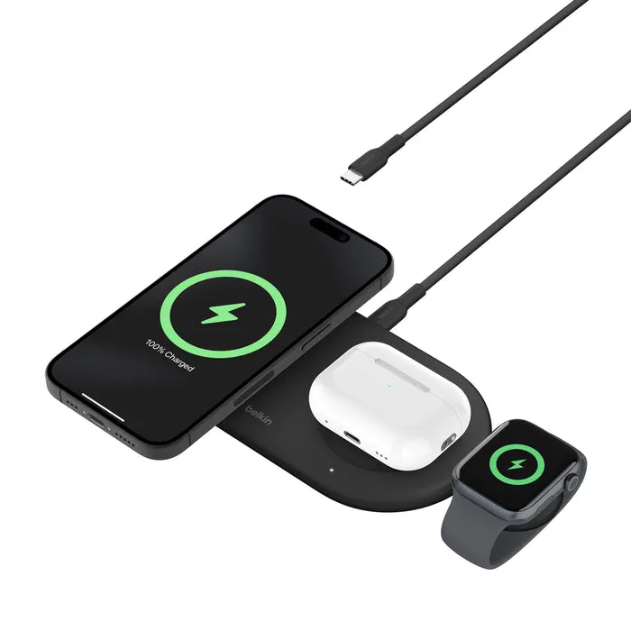 Belkin BoostCharge Pro 3-in-1 Magnetic Wireless Charging Pad