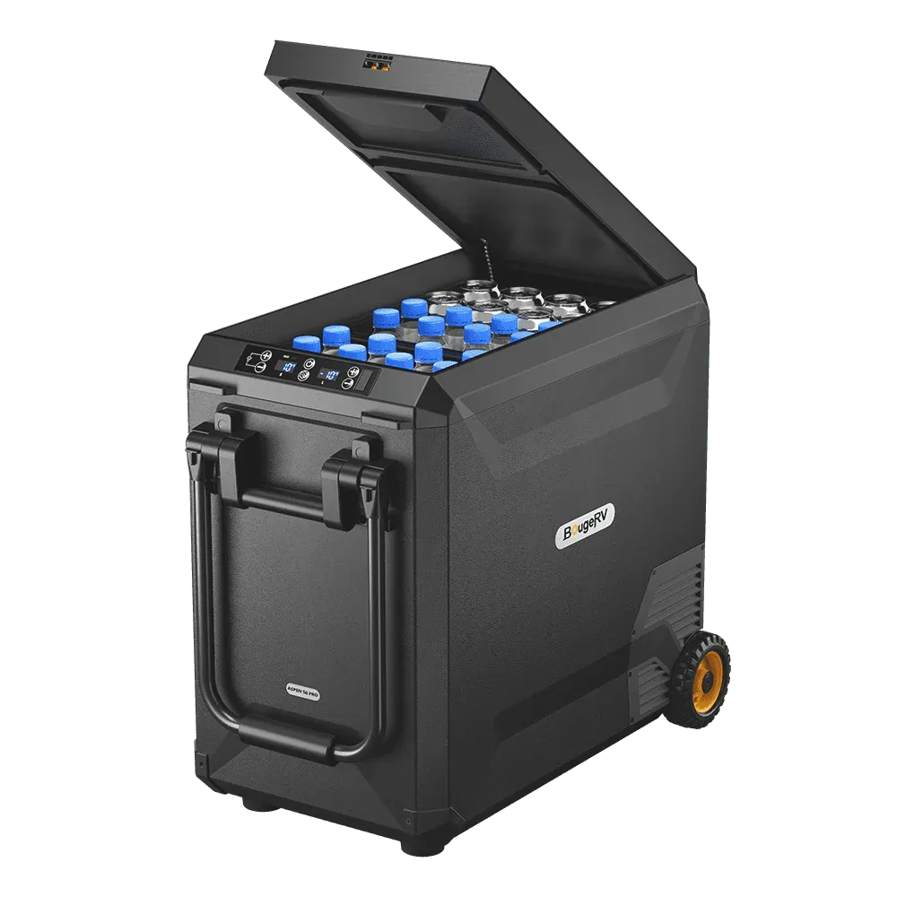 BougeRV Aspen 50 PRO Portable Refrigerator Dual Zone 53QT 12V New