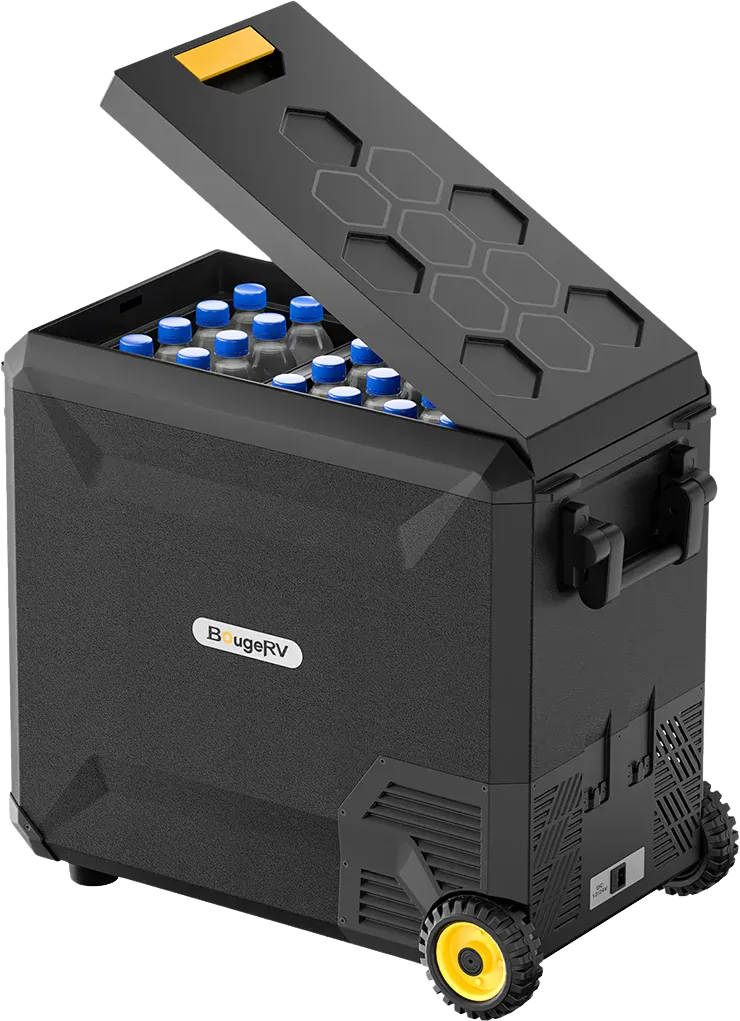 BougeRV Aspen 50 PRO Portable Refrigerator Dual Zone 53QT 12V New