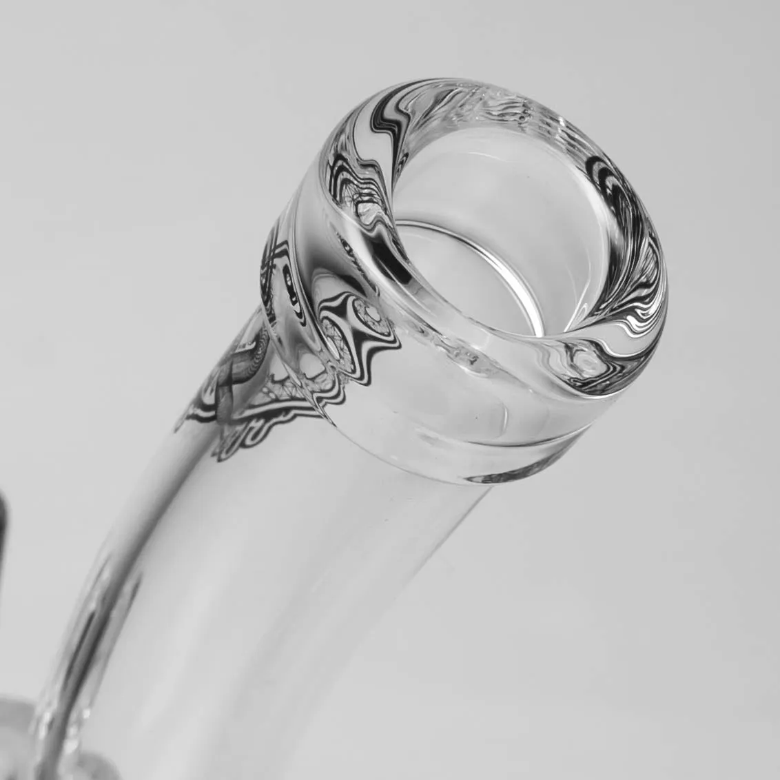 C2 Custom Creations - Double Ratchet Bubbler - 50mm - White Seed Label