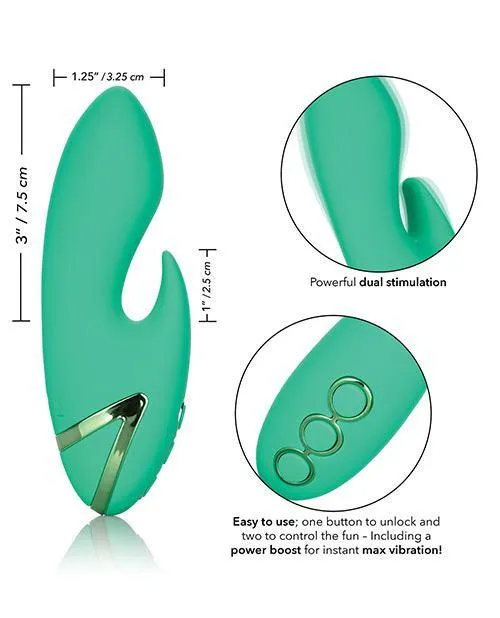 California Dreaming Sierra Sensation Rechargeable Silicone Compact Vibrator