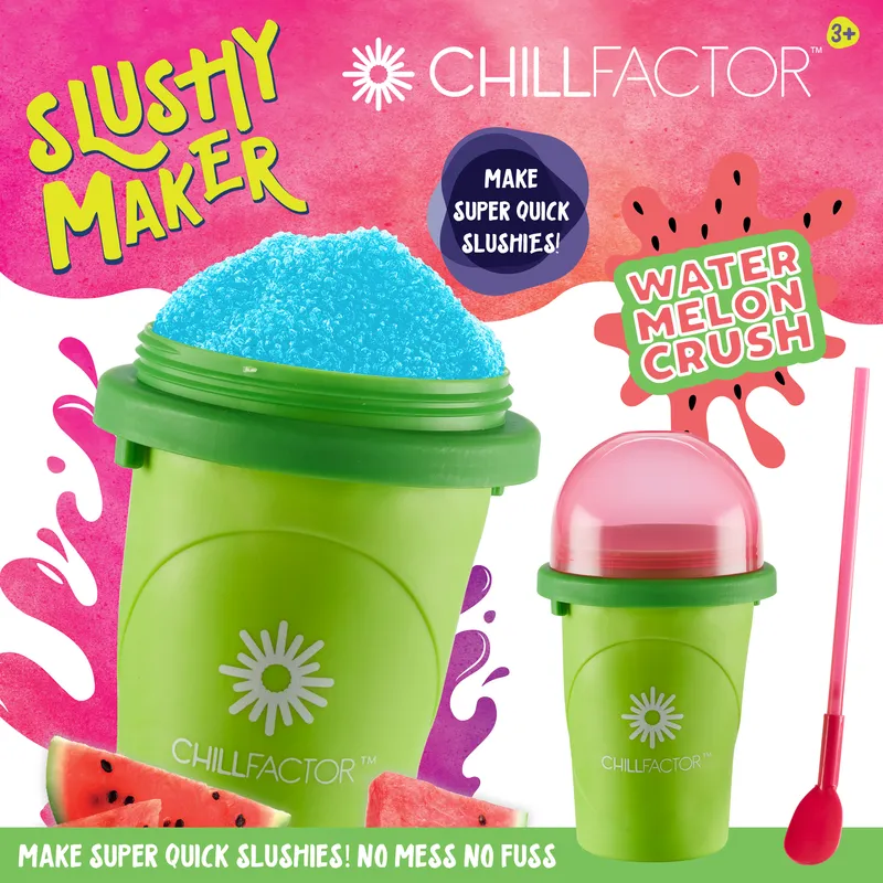 Chill Factor Fruitastic Slushy Maker Watermelon Crush