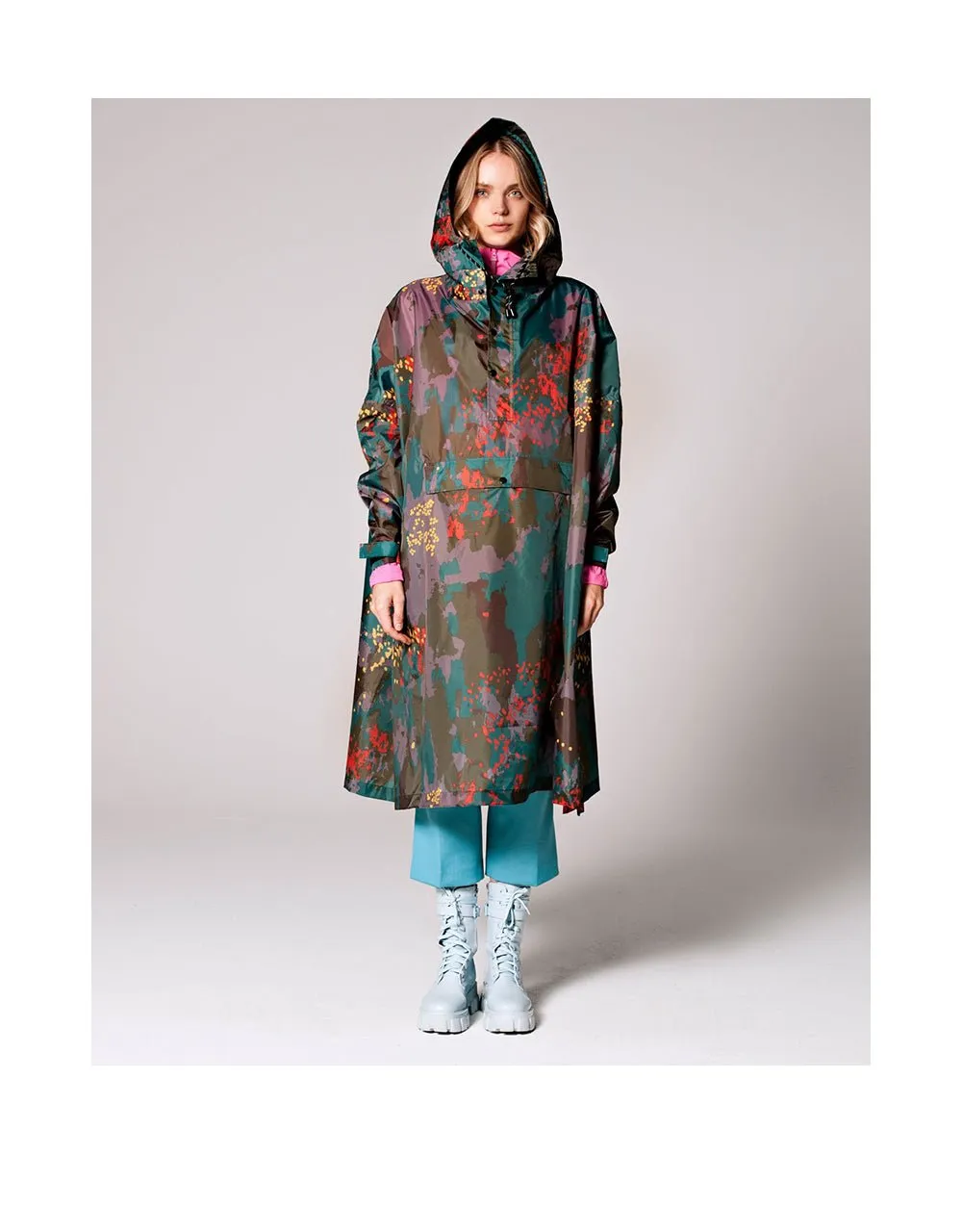 DIGI FOREST CAMO - RAIN PONCHO
