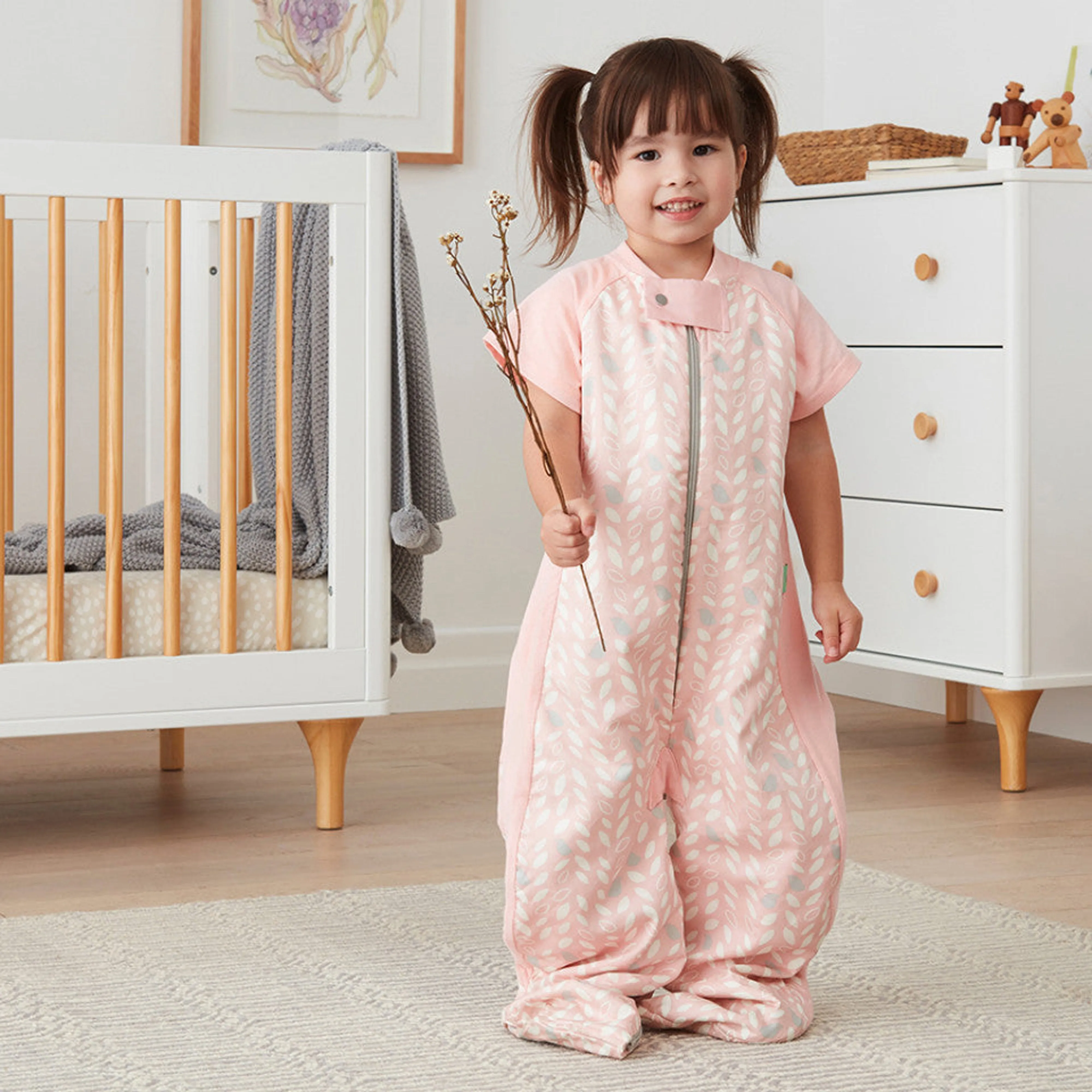ergoPouch Sleep Suit Bag 1.0 TOG - Spring Leaves