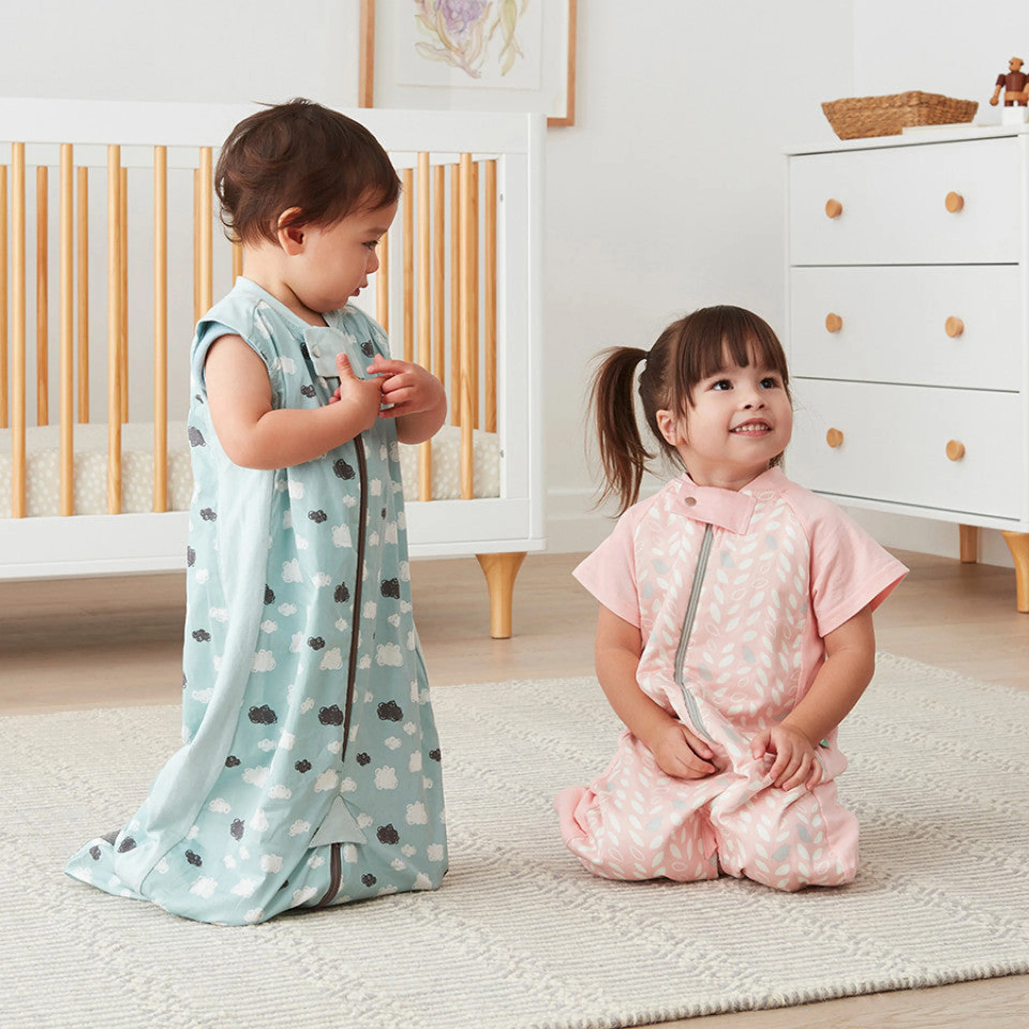 ergoPouch Sleep Suit Bag 1.0 TOG - Spring Leaves