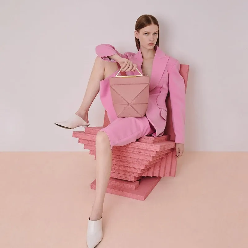 Facet Classic Plus Foldable Top Handle Bag - Pink