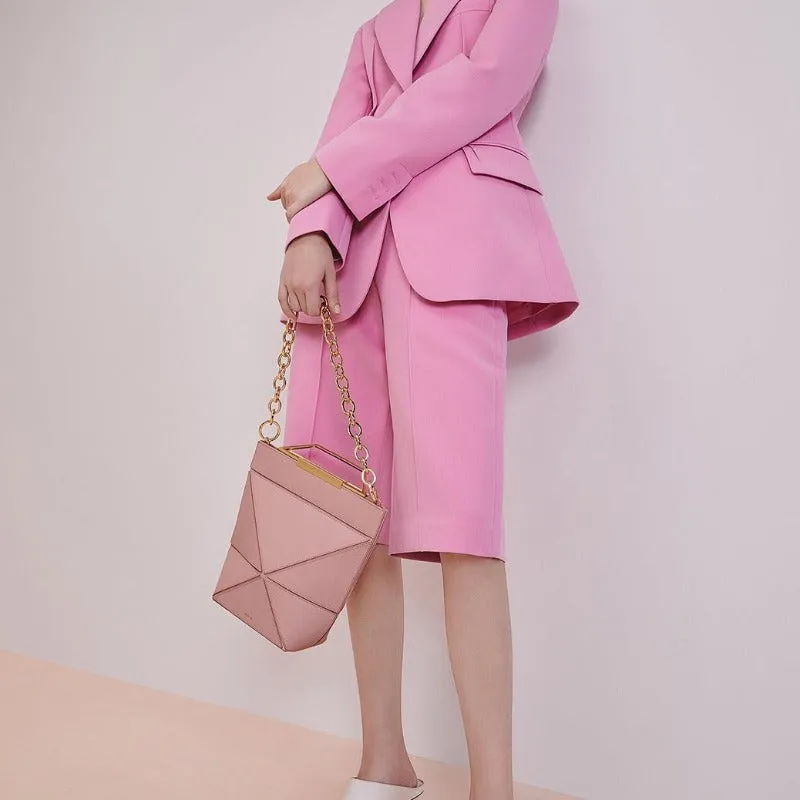 Facet Classic Plus Foldable Top Handle Bag - Pink