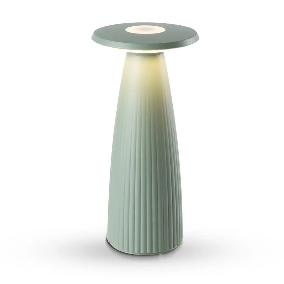 Flora Rechargeable Table Lamp | Sand, White or Sage Green
