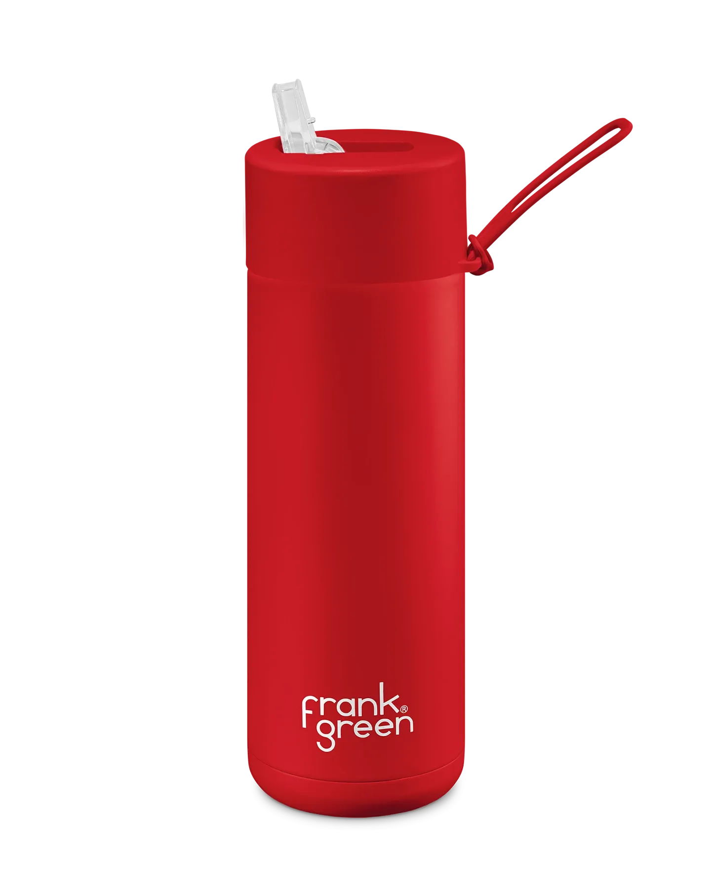 Frank Green Insulated Drink Bottle 595ml - Atomic Red