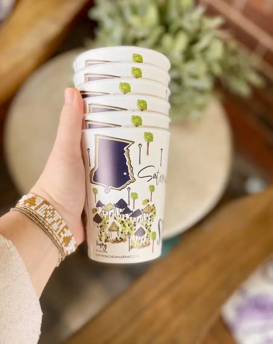 Gameday Party Cups - Georgia Southern