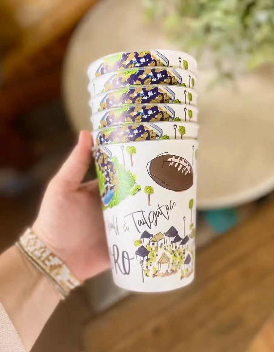 Gameday Party Cups - Georgia Southern