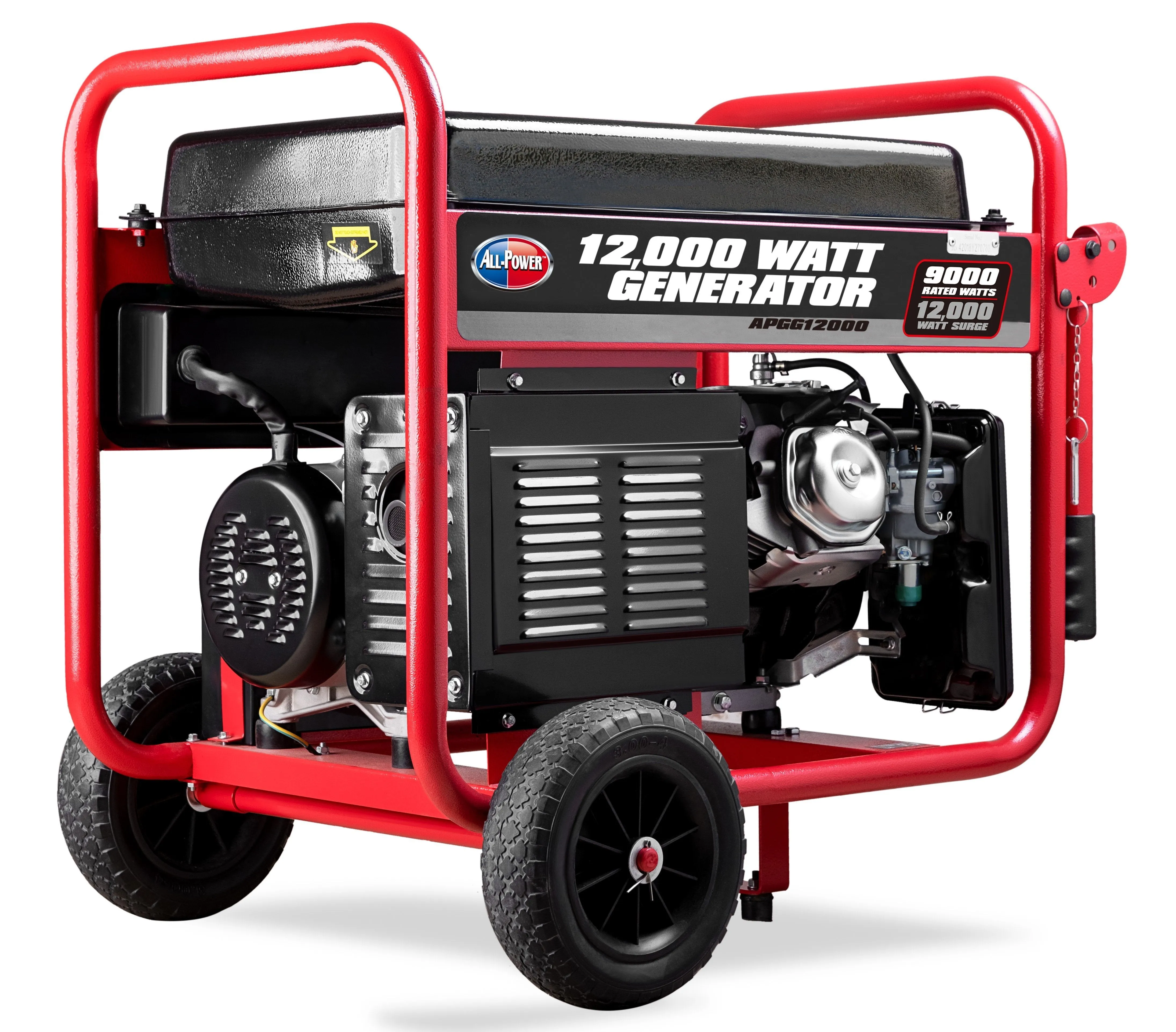 Gentron/All Power America APGG12000C 9000W/12000W Electric Start Gas Generator New