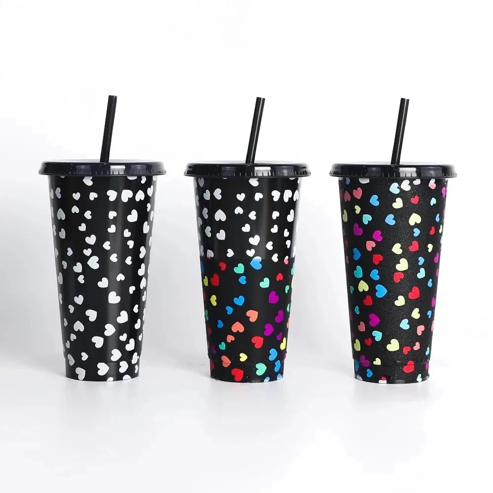 Heart Color Changing Tumbler