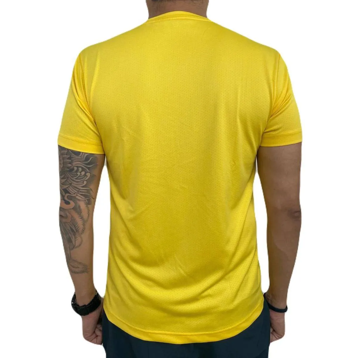 Kalimpong Activewear DryFit T-shirt - Half Sleeves - Yellow