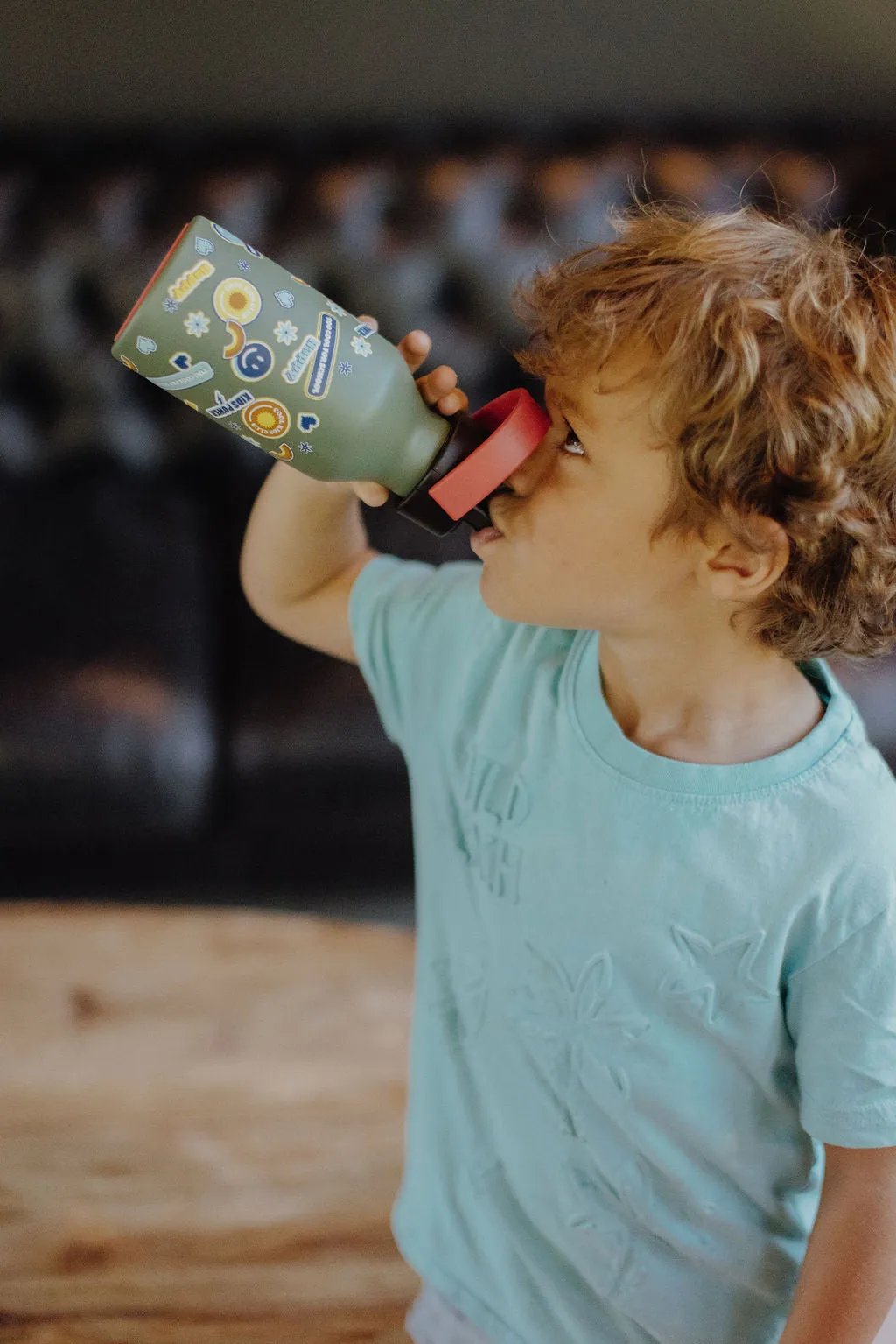 Kids Water Bottle (350ml) - Smiley