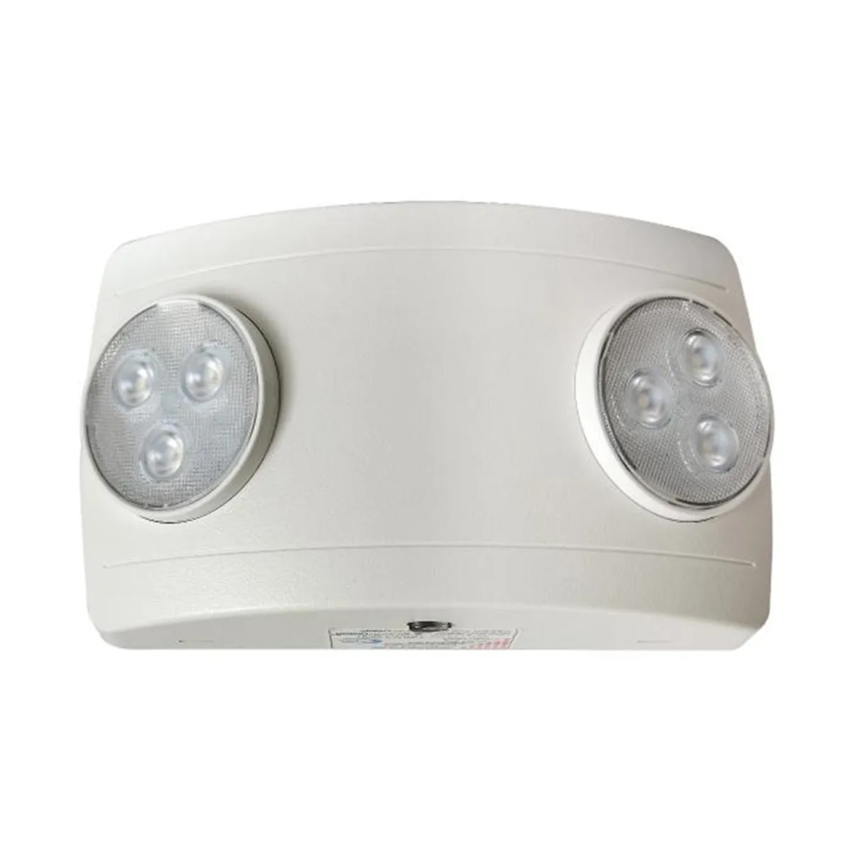 LED Emergency Light, 3 Watts, 300 Lumens, Dual adjustable Head Light, 120-277V, White