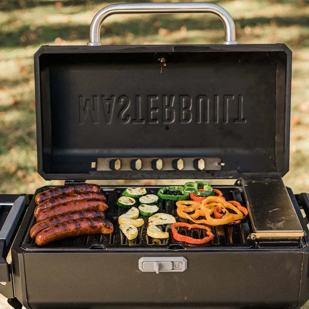 Masterbuilt Portable Charcoal Grill & Smoker with Cart