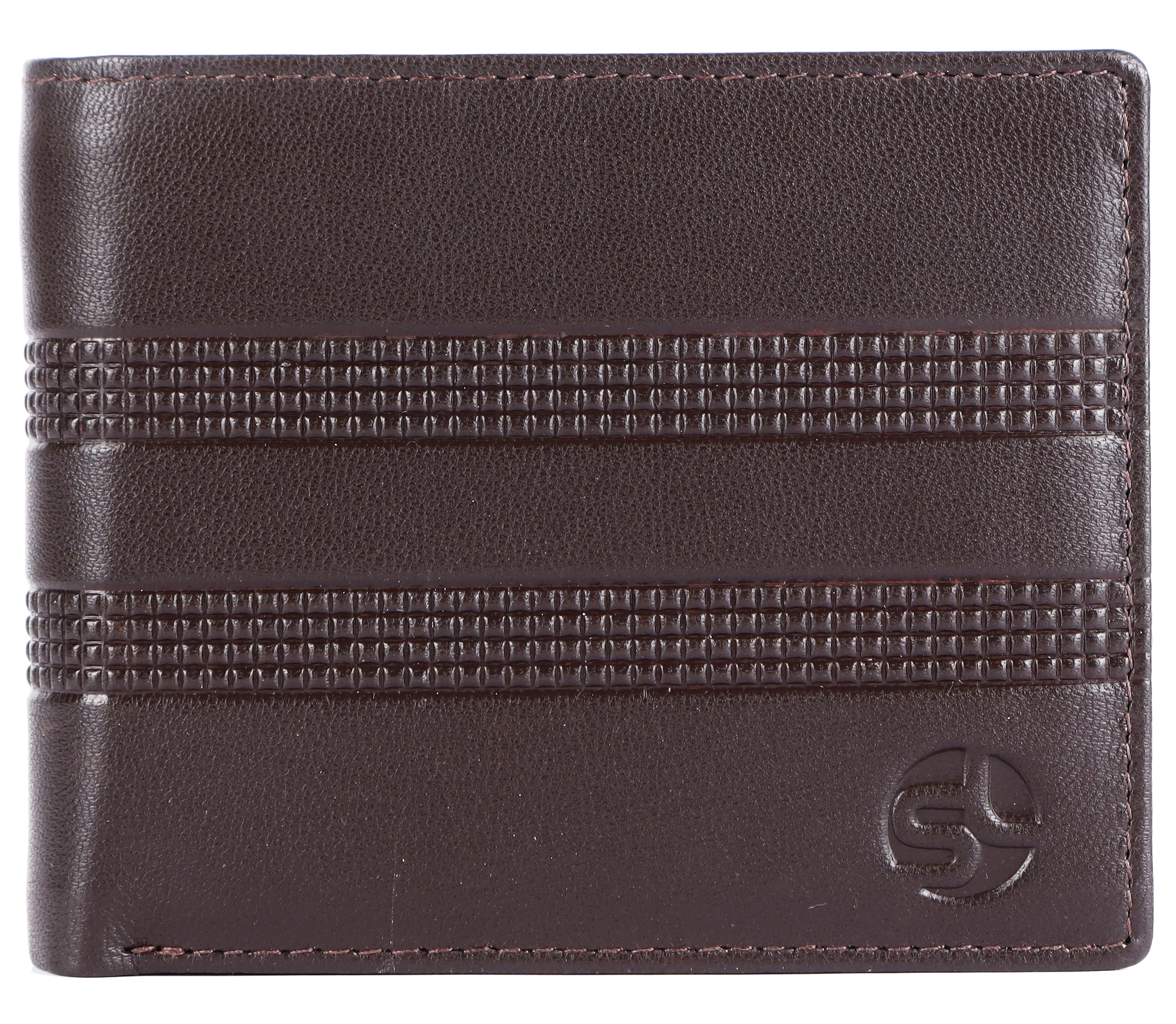 MENS LEATHER WALLET (RFID) 93703 (BROWN)