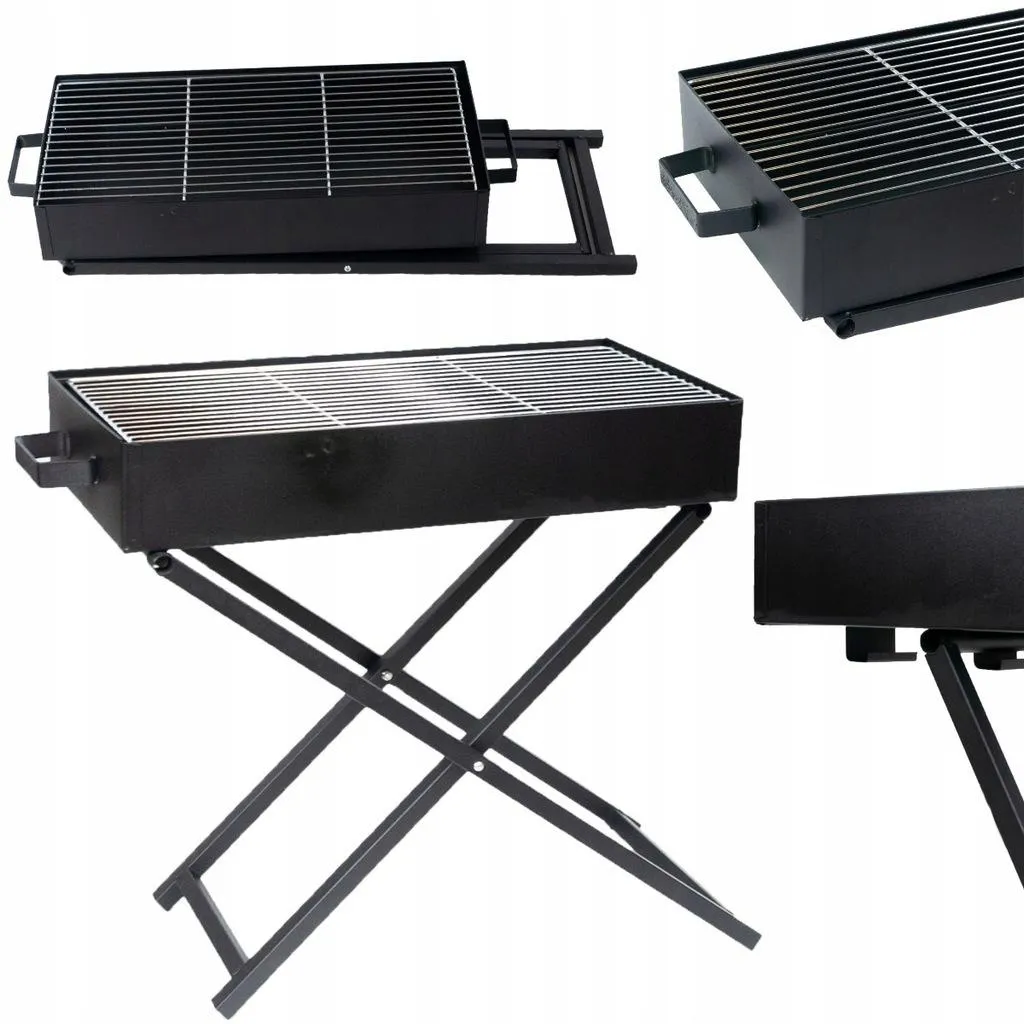Metal Portable Charcoal Barbecue Grill
