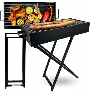 Metal Portable Charcoal Barbecue Grill