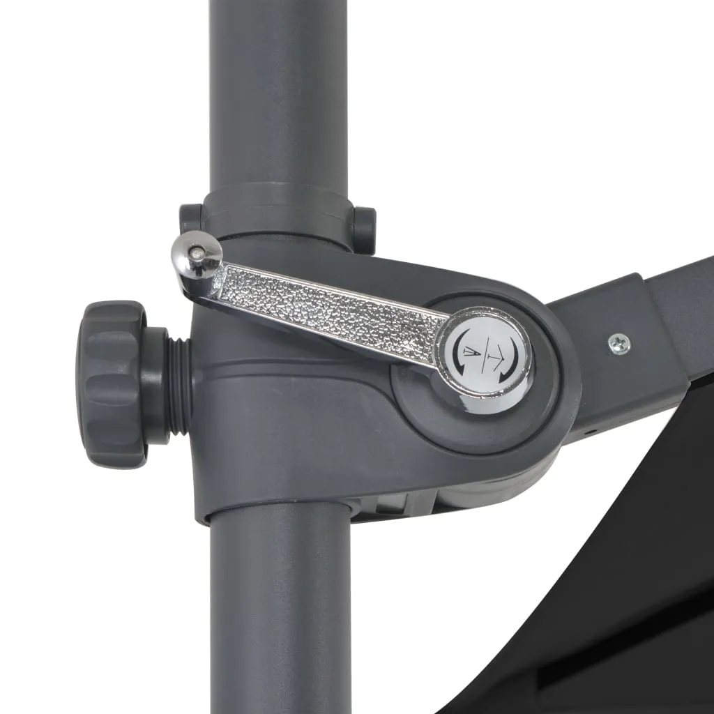 Outdoor Umbrella with Portable Base Anthracite