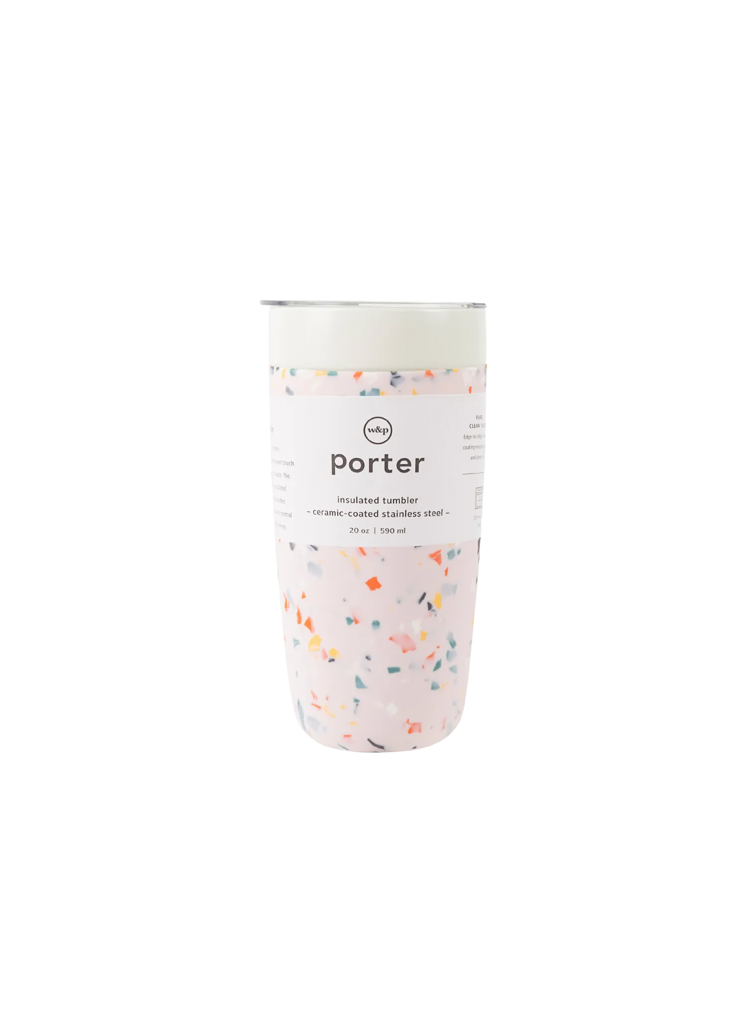 Porter Insulated 20oz Tumbler (Blush Terrazzo)