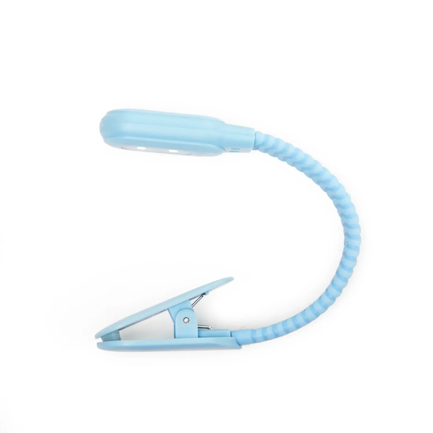 Rechargeable Clip Book Light, Blue