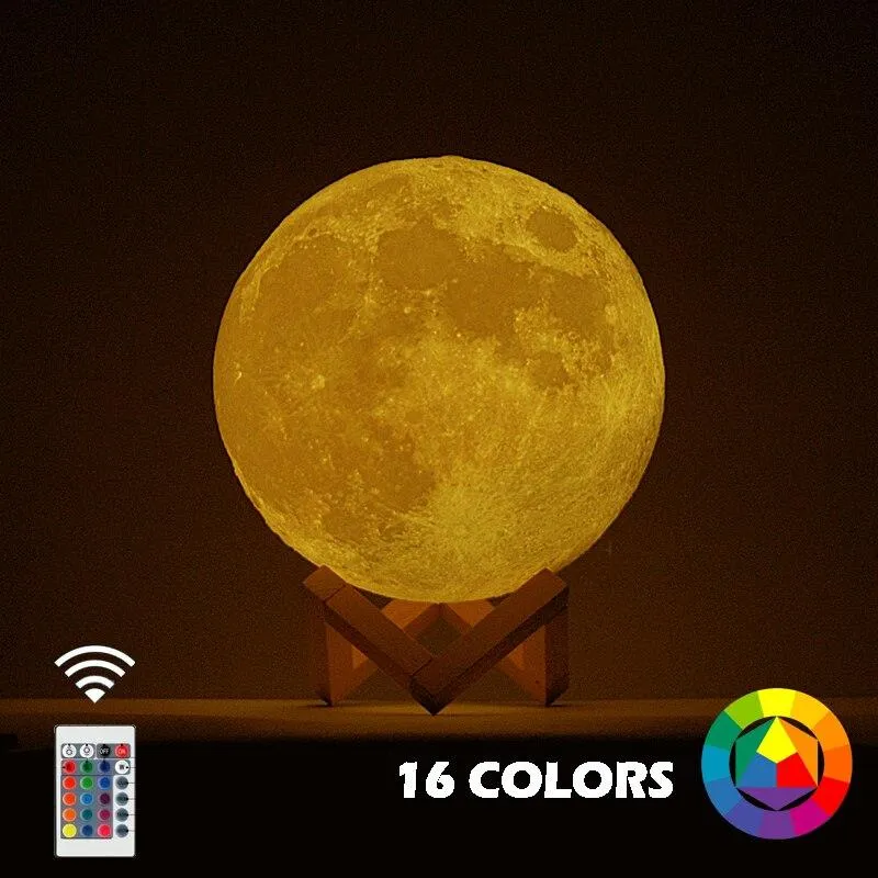 Rechargeable Moon Lamp