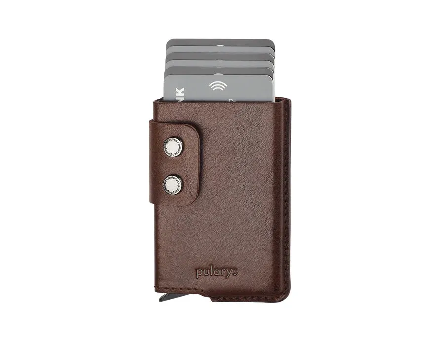 Retro 51 Pularys - FUNKY RFID Wallet | Brown