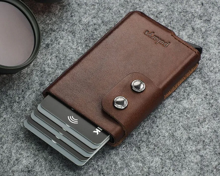 Retro 51 Pularys - FUNKY RFID Wallet | Brown