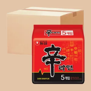 Shin Ramyeon Spicy Flavor Multi-Pack of 5 x 8 Total 40 Bags - 🏆 #18 - Grocery - Best of December
