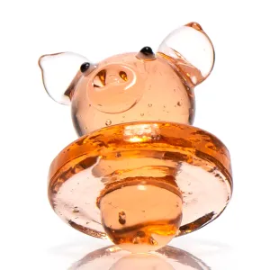 Shooters - Glass Top/Slurper Cap - Pig