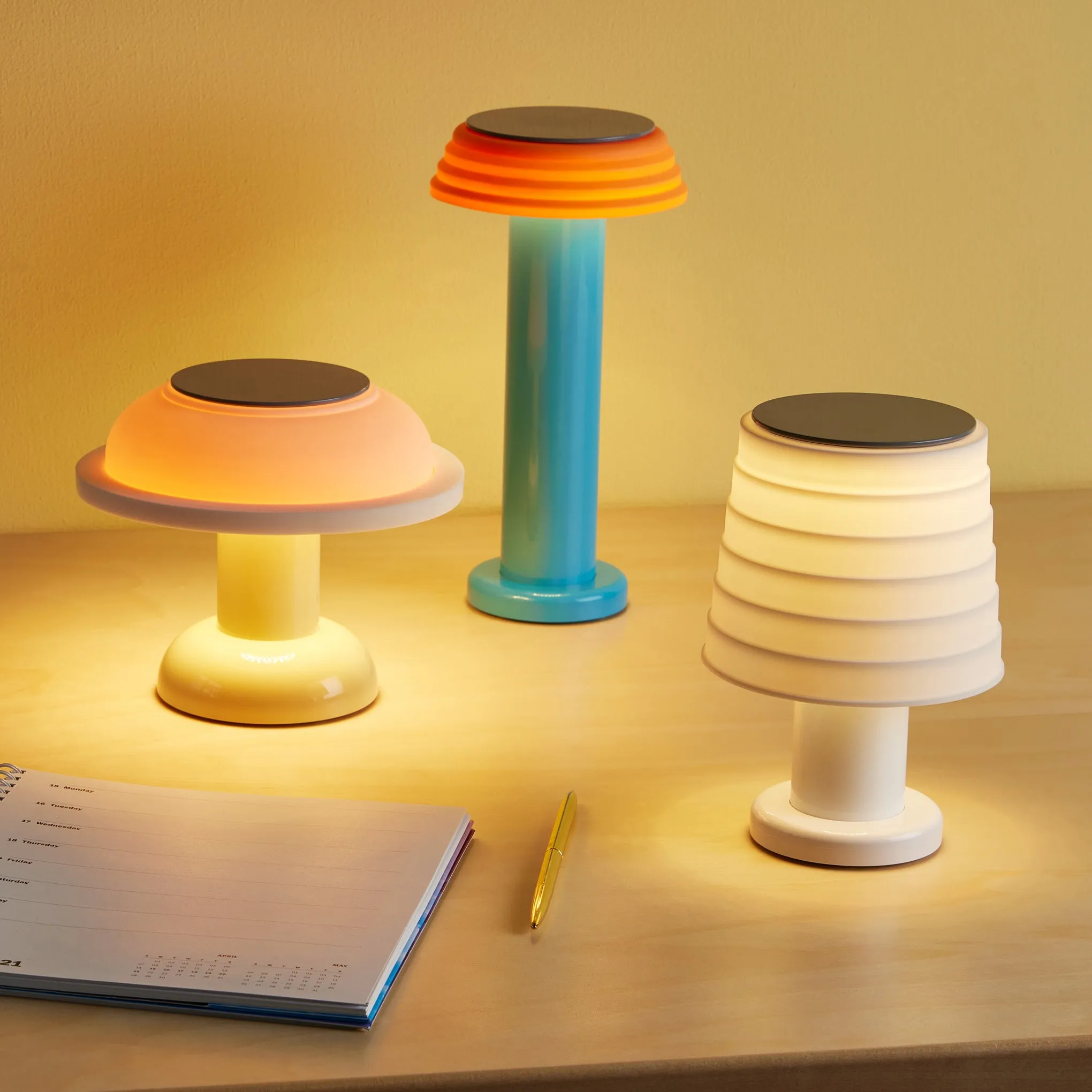 SOWDEN PL1 Portable Lamp - Blue/ Orange
