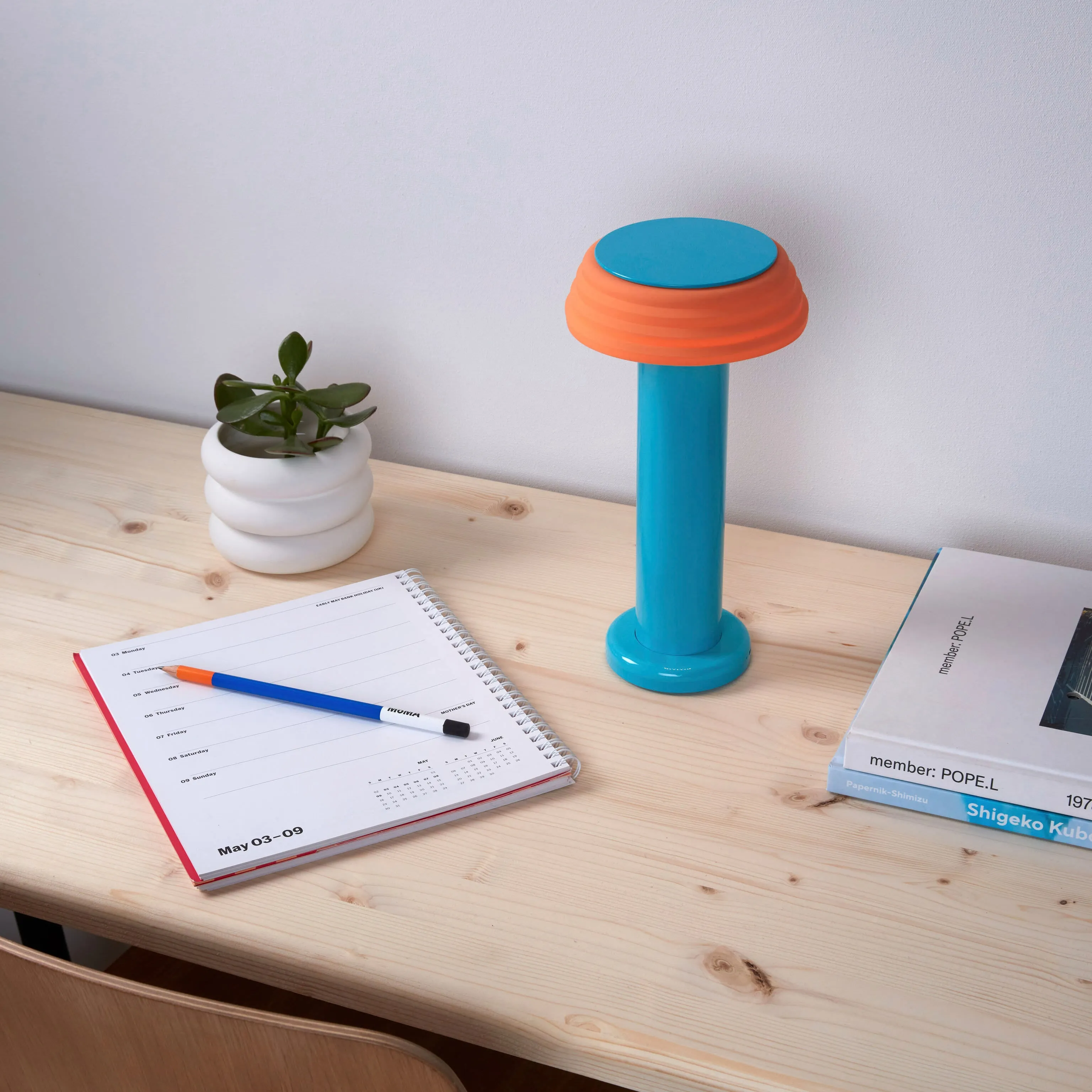 SOWDEN PL1 Portable Lamp - Blue/ Orange