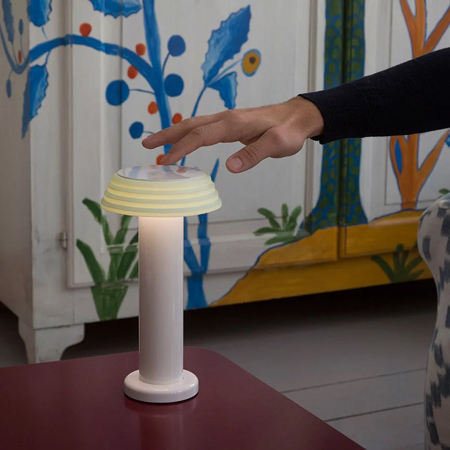 SOWDEN PL1 Portable Lamp - White/ Mint