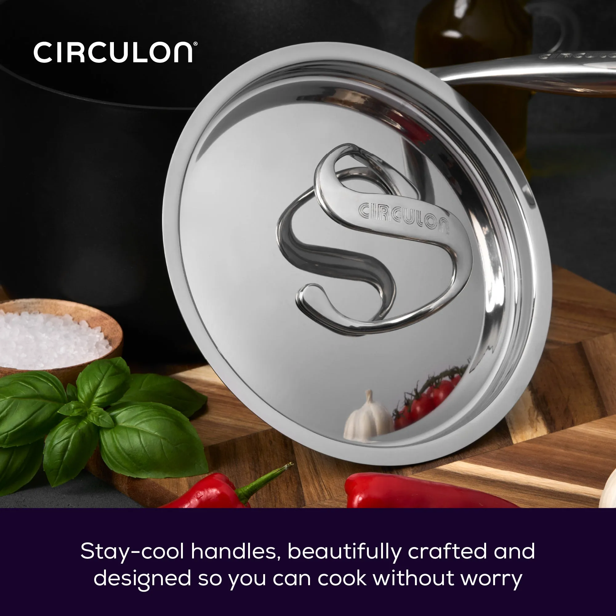 Style Large Family Casserole Dish & Lid - 5.2L