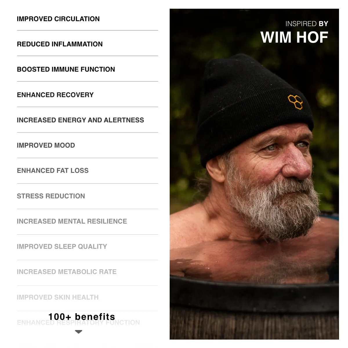 The Wim Hof Icebarrel