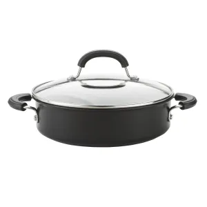 Total Non-Stick Shallow Casserole & Lid - 2.8L