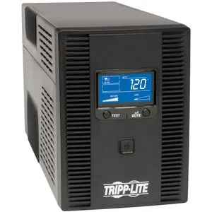 Tripp Lite by Eaton SmartPro 1500VA 900W 120V Line-Interactive Sine Wave UPS - 8 Outlets, LCD, USB, Tower