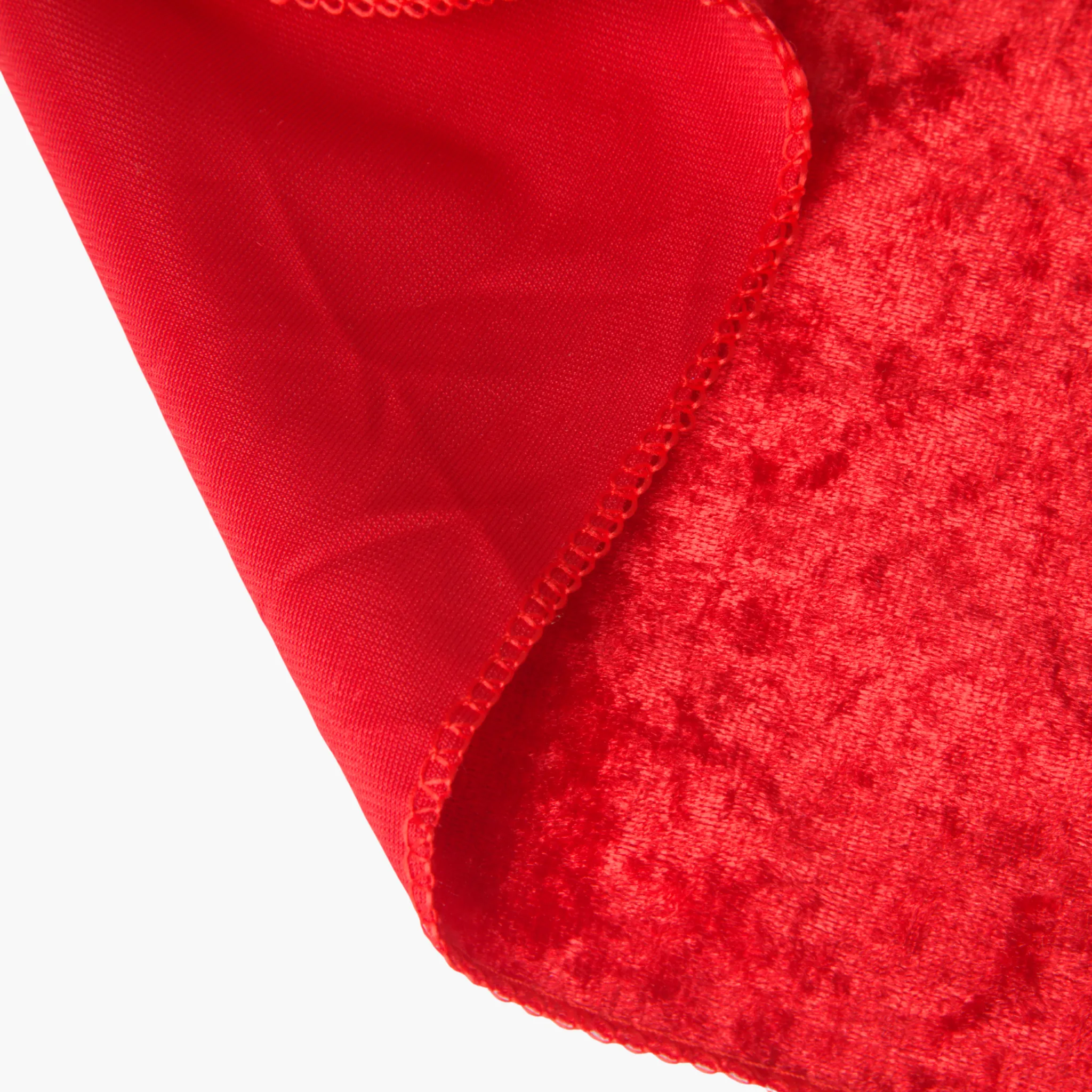 Velvet Table Runner - Red