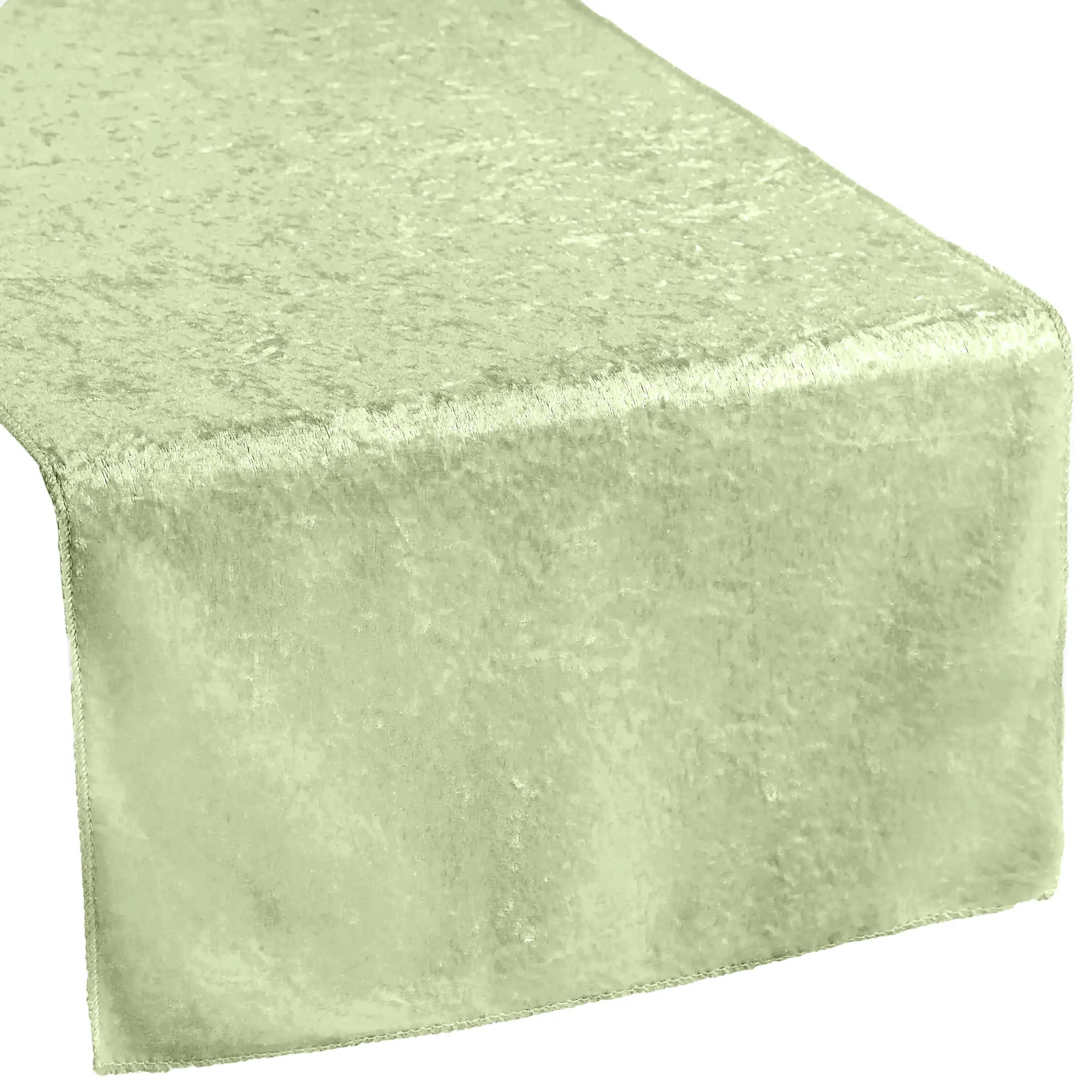Velvet Table Runner - Sage Green