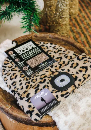 Wildcat Leopard Night Scope Explorers Collection Knitted Beanie